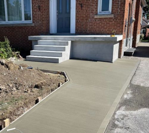 Concrete pathway
