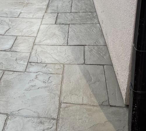 stamped concrete